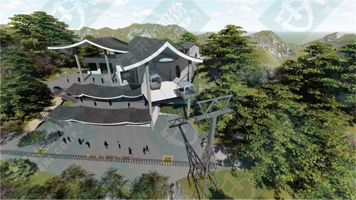 圣頂山索道下站11